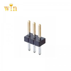 2,54mm 1x3P Connecteur PCB d\'en-tête de boutonnage à 180 °